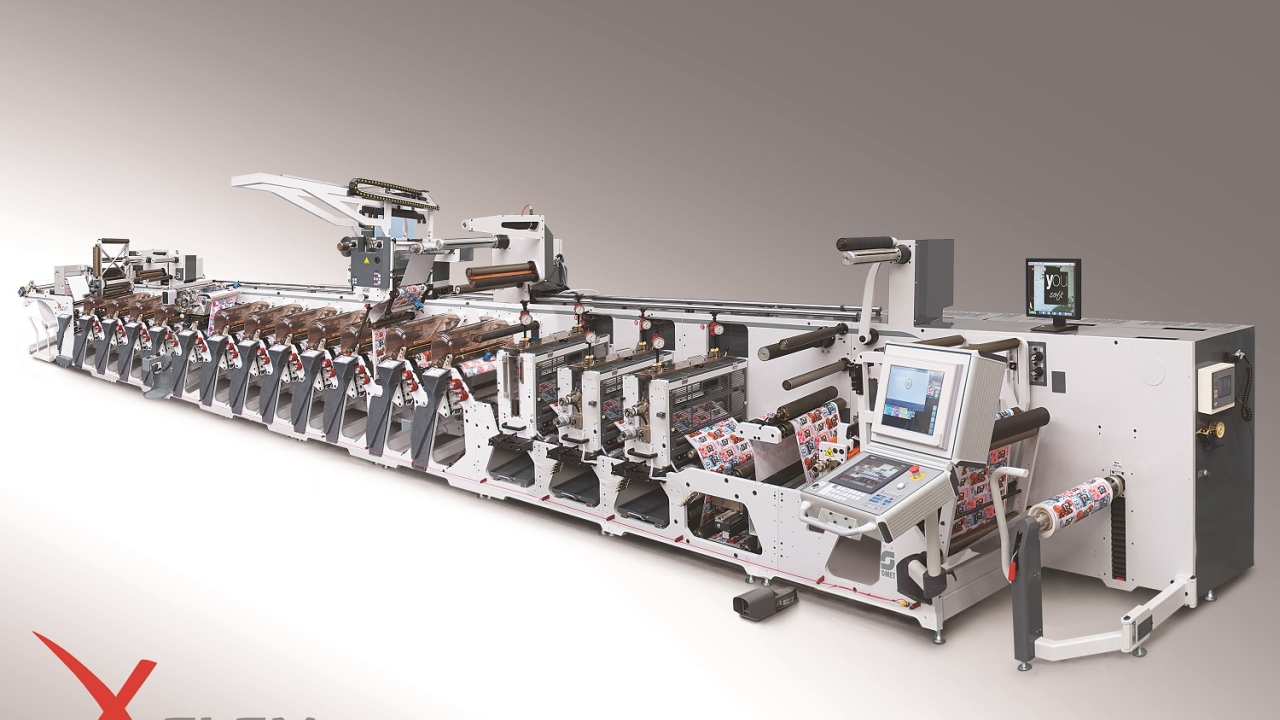 Italian printer Idea has completed acceptance testing of a 10-color Omet X6 430 with UV LED, the first full LED printing machine in Italy for the label market Italian printer Idea has completed acceptance testing of a 10-color Omet X6 430 with UV LED, the first full LED printing machine in Italy for the label market