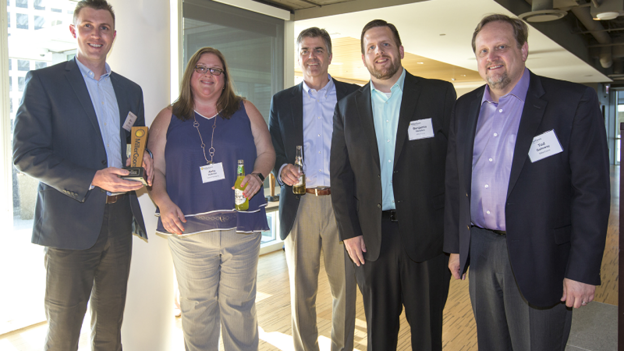 Inland has been named ‘Packaging Materials Supplier of the Year’ by MillerCoors, the seventh time it has received such an award since 2008 Inland has been named ‘Packaging Materials Supplier of the Year’ by MillerCoors, the seventh time it has received such an award since 2008