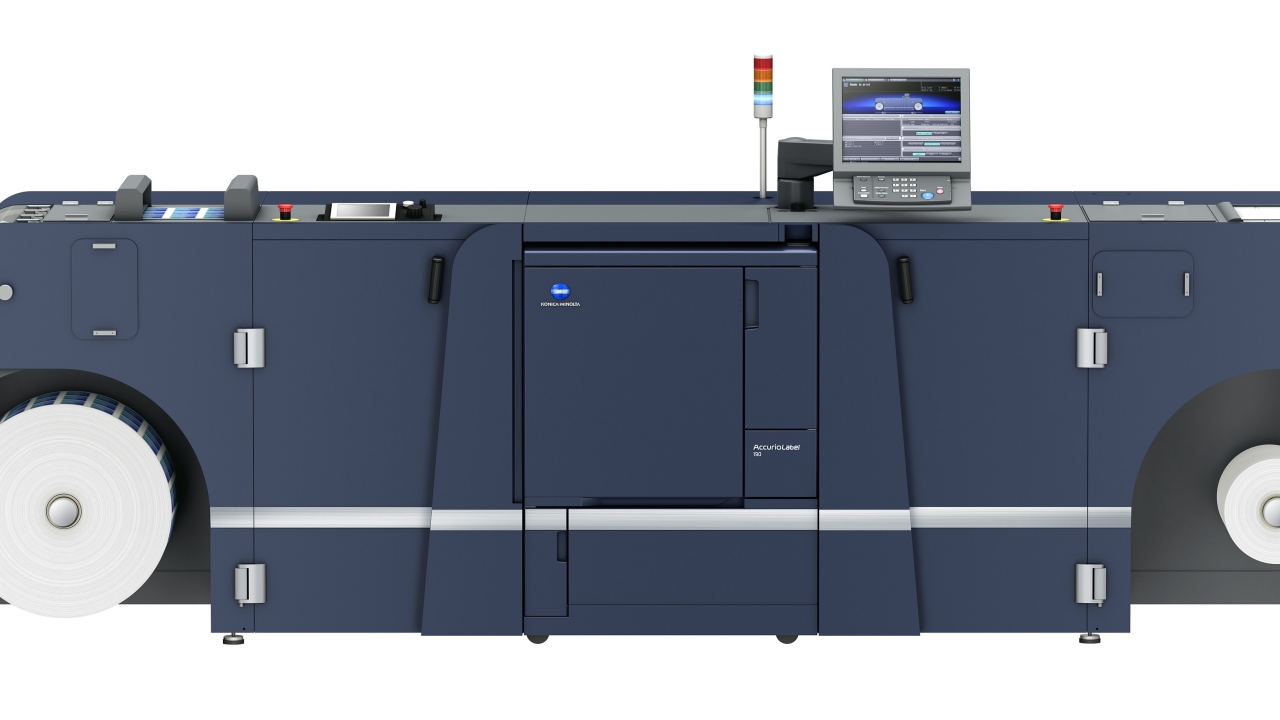 Konica Minolta launches AccurioLabel 190 label press Konica Minolta launches AccurioLabel 190 label press