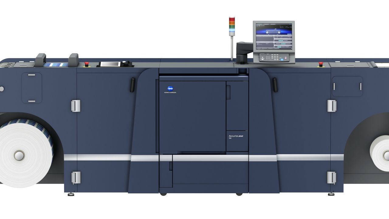 Konica Minolta launches AccurioLabel 190 label press