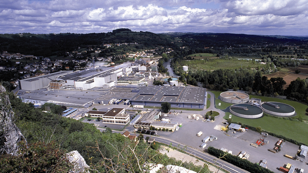 Lecta's Condat Le Lardin-Saint-Lazare mill in France Lecta's Condat Le Lardin-Saint-Lazare mill in France