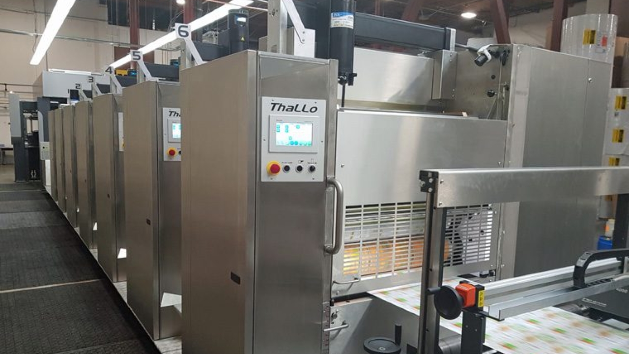 Lithotype has successfully commissioned the first Contiweb Thallo press in North America