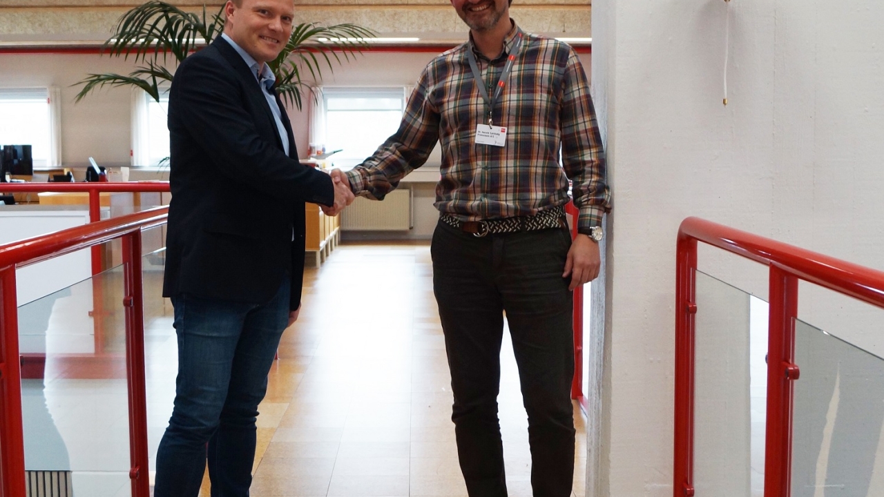 Mads Aakjær (left) and Henrik Sahlberg (right) Mads Aakjær (left) and Henrik Sahlberg (right)