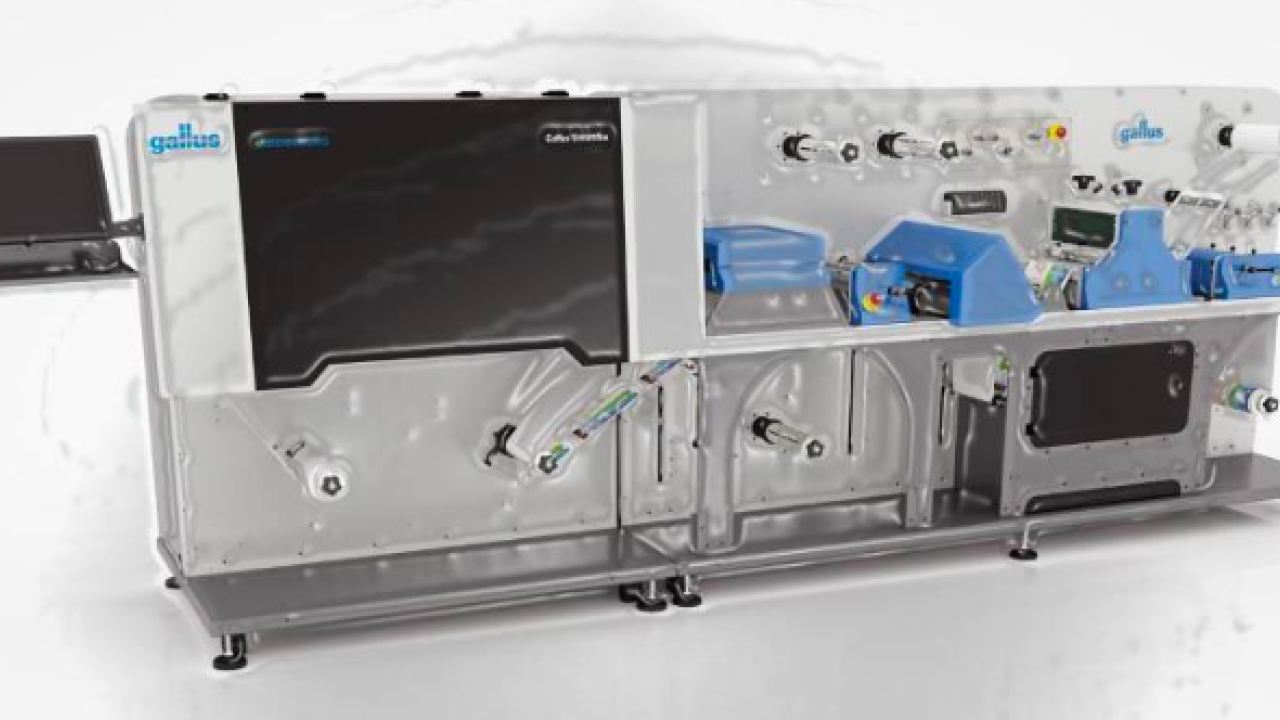 Gallus Smartfire Gallus launches Smartfire entry level digital press