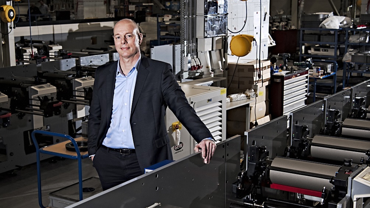 Wim van den Bosch, MPS Systems CEO - picture credit: Ingmar Timmer