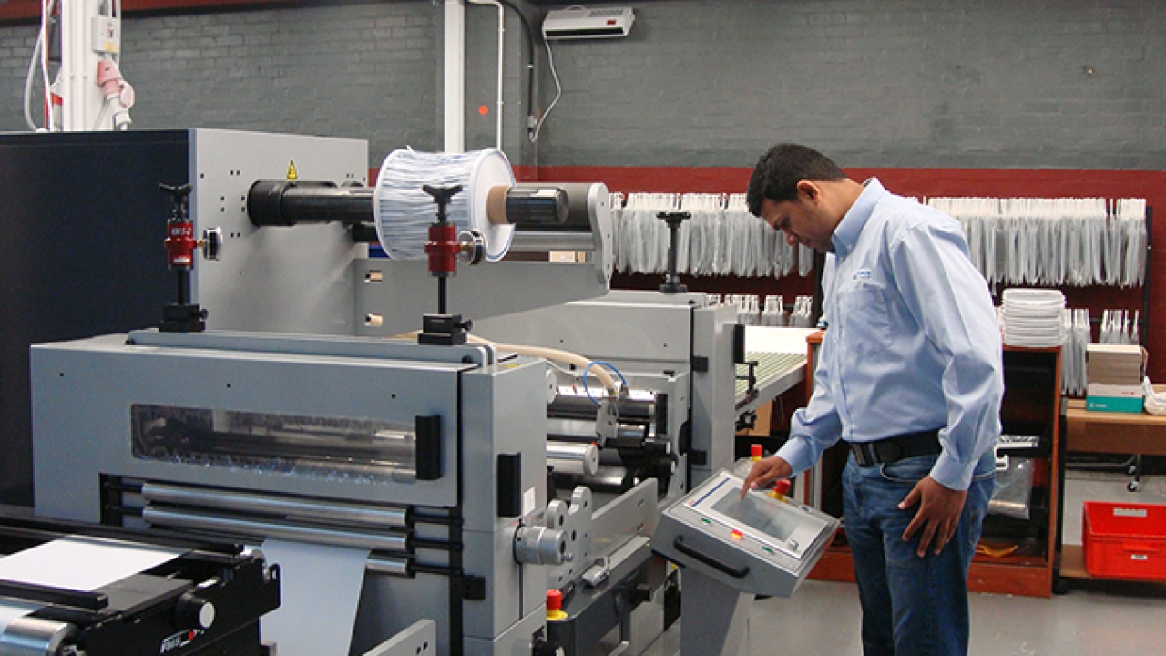 AA Labels installed HP Indigo WS6800 digital press and two AB Graphics converting machines 