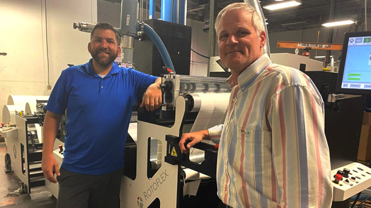 Abbott Labels has invested in a Rotoflex DLI and two Rotoflex VSI machines following 20 percent growth last year 