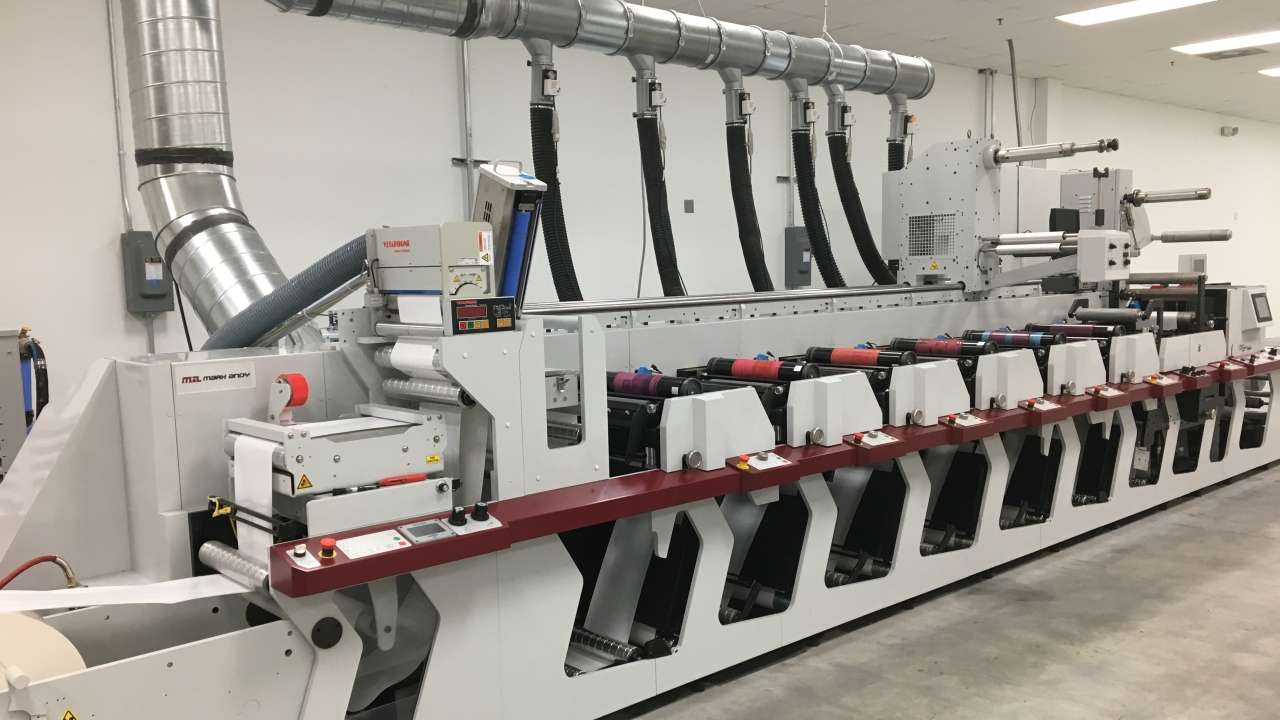 Actega North America has installed a 13in Mark Andy Performance Series P5 flexo press Actega North America has installed a 13in Mark Andy Performance Series P5 flexo press