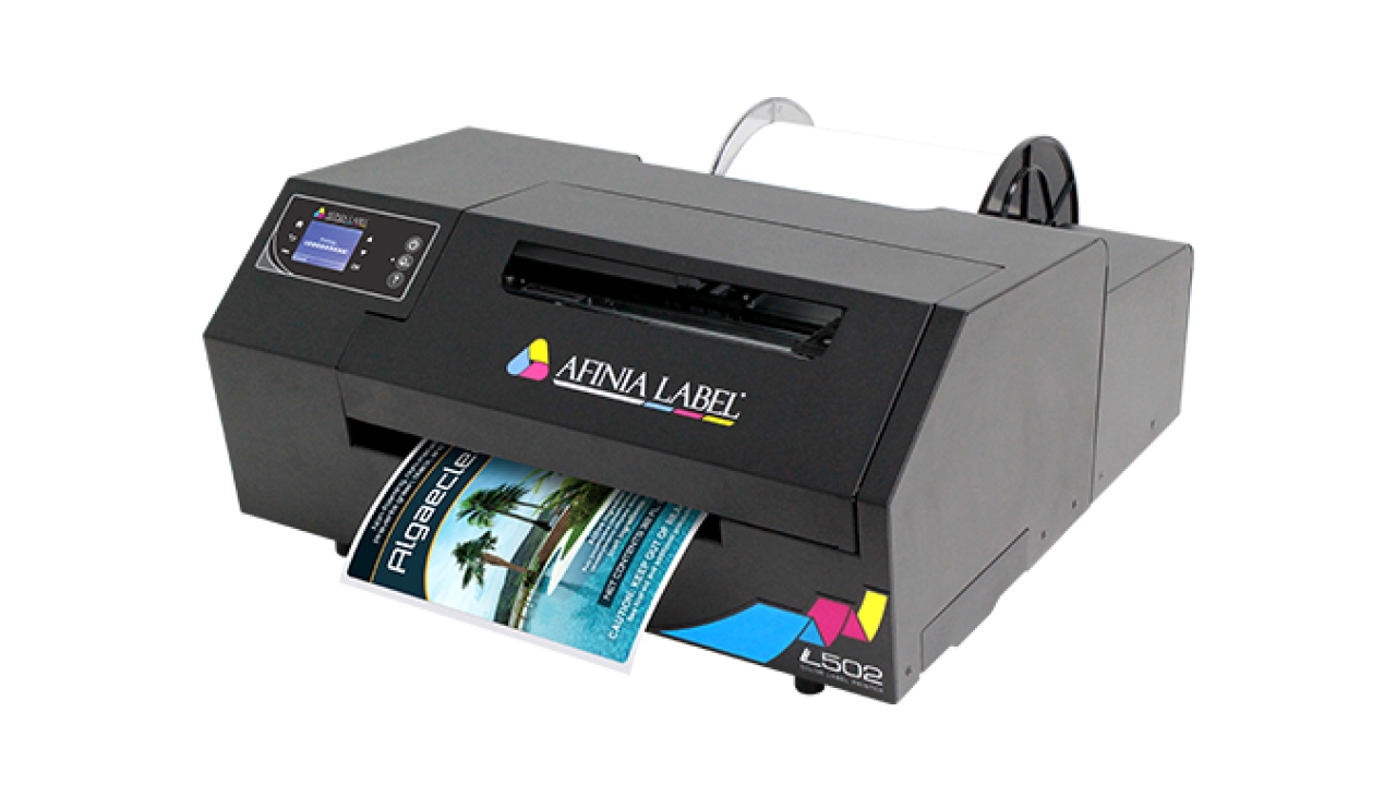 Afinia Label launches L502 color label printer