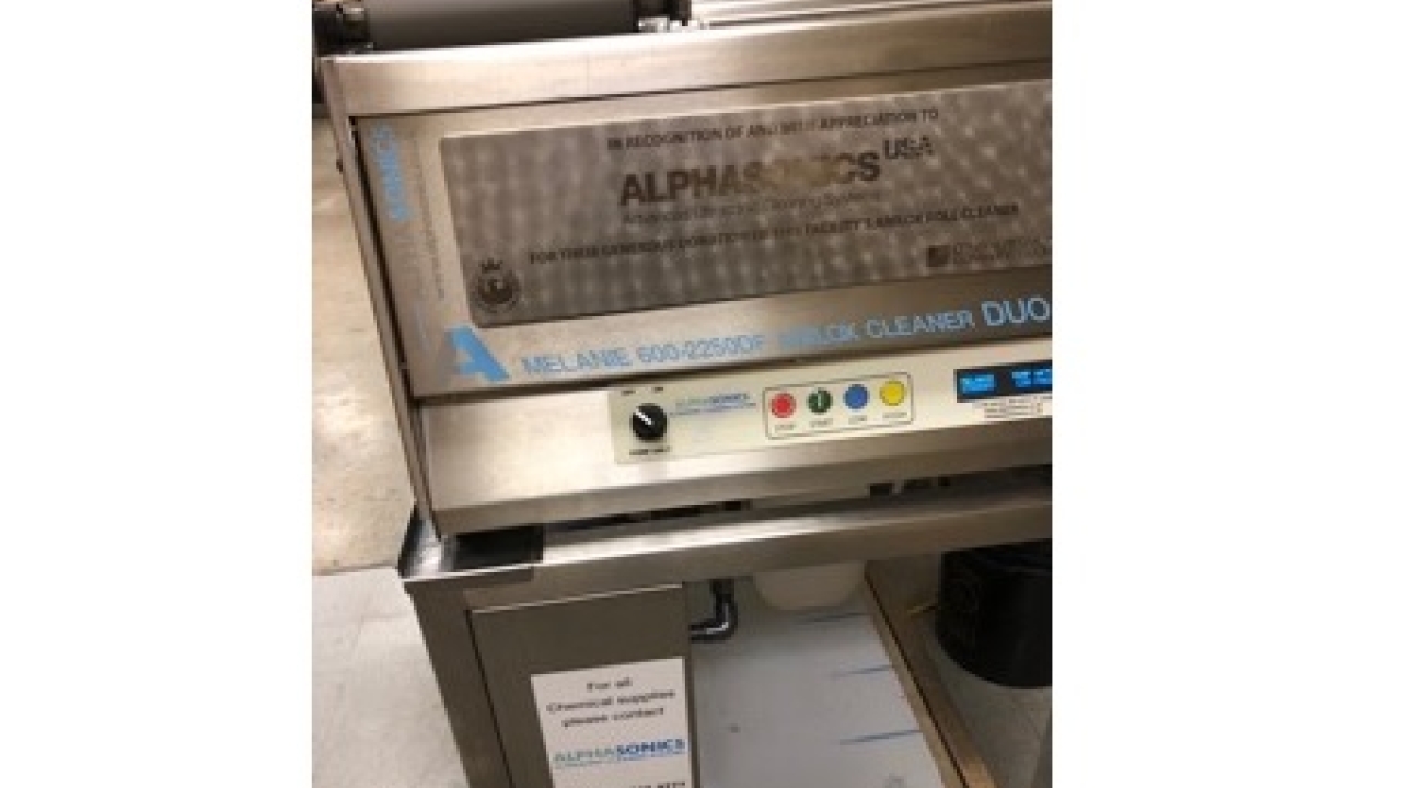 Alphasonics donates equipment to community college