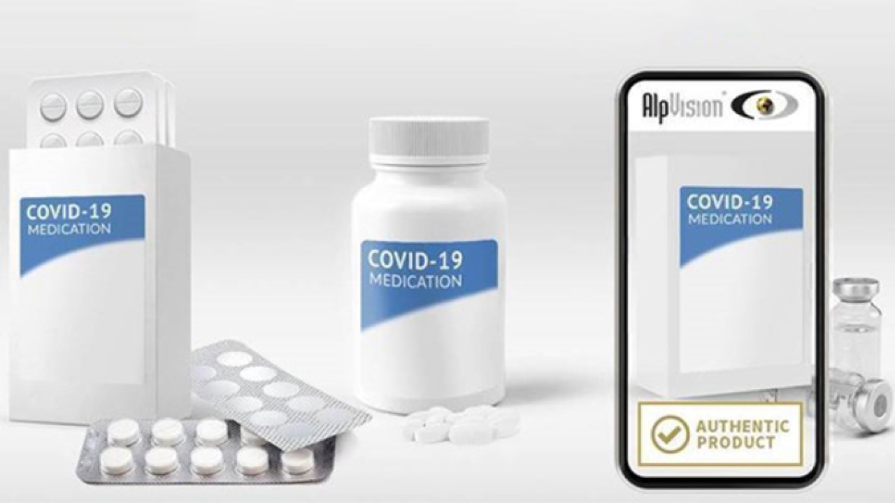 AlpVision has launched a Covid-19 initiative helping pharmaceutical companies to protect medicines against counterfeiting