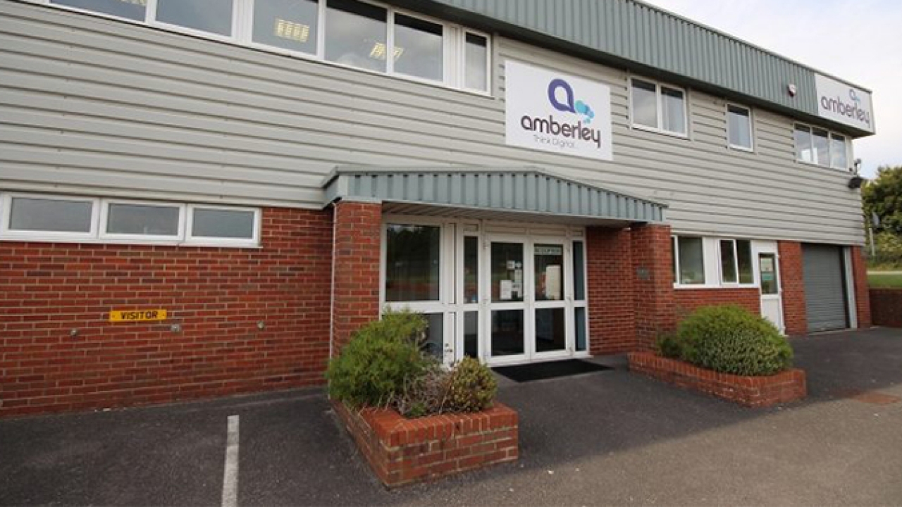 Amberley Adhesive Labels headquarters in the UK
