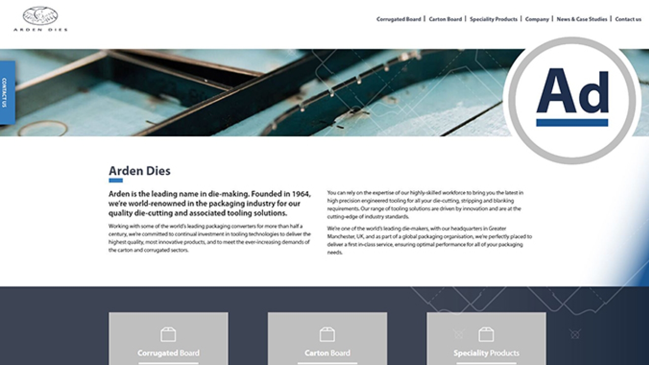 Arden Dies has undergone a major rebrand with a fresh modern look and a new website