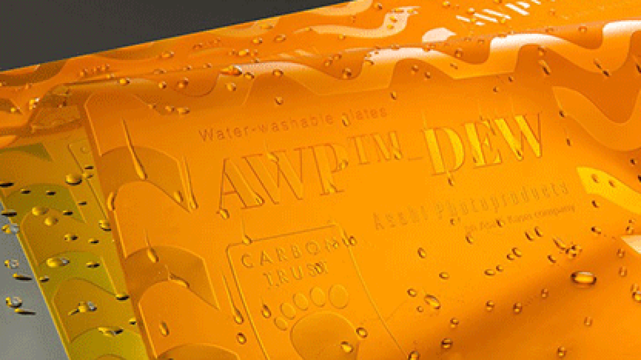 Certification is for AWP-DEW CleanPrint water-washable flexo plates