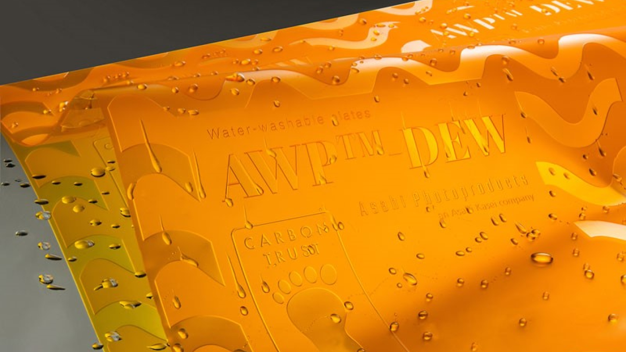 At Labelexpo India, Asahi will feature its AWP-DEW plates at its booth