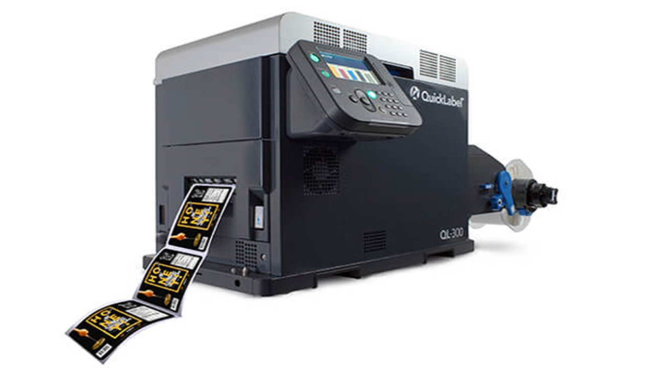 AstroNova’s new 5-color QL-300 label printer AstroNova’s new 5-color QL-300 label printer