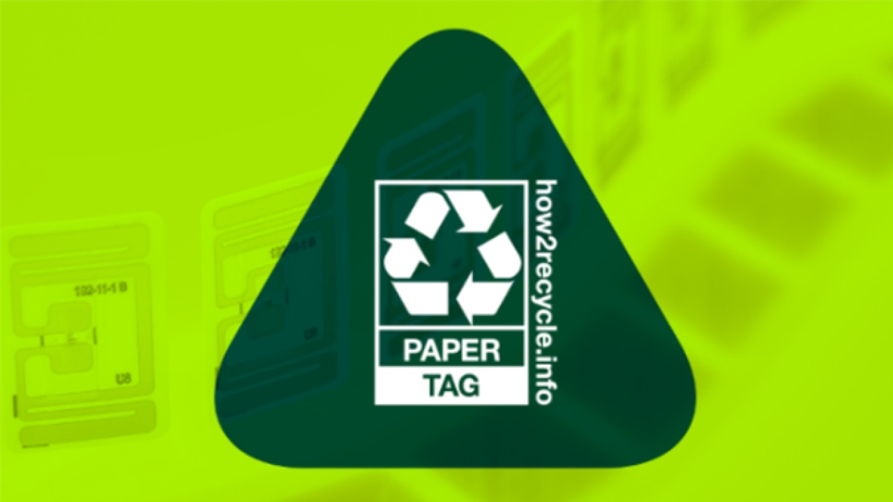 Avery Dennison has become the first pre-qualified intelligent labels provider to receive the How2Recycle label for RFID paper hang tags