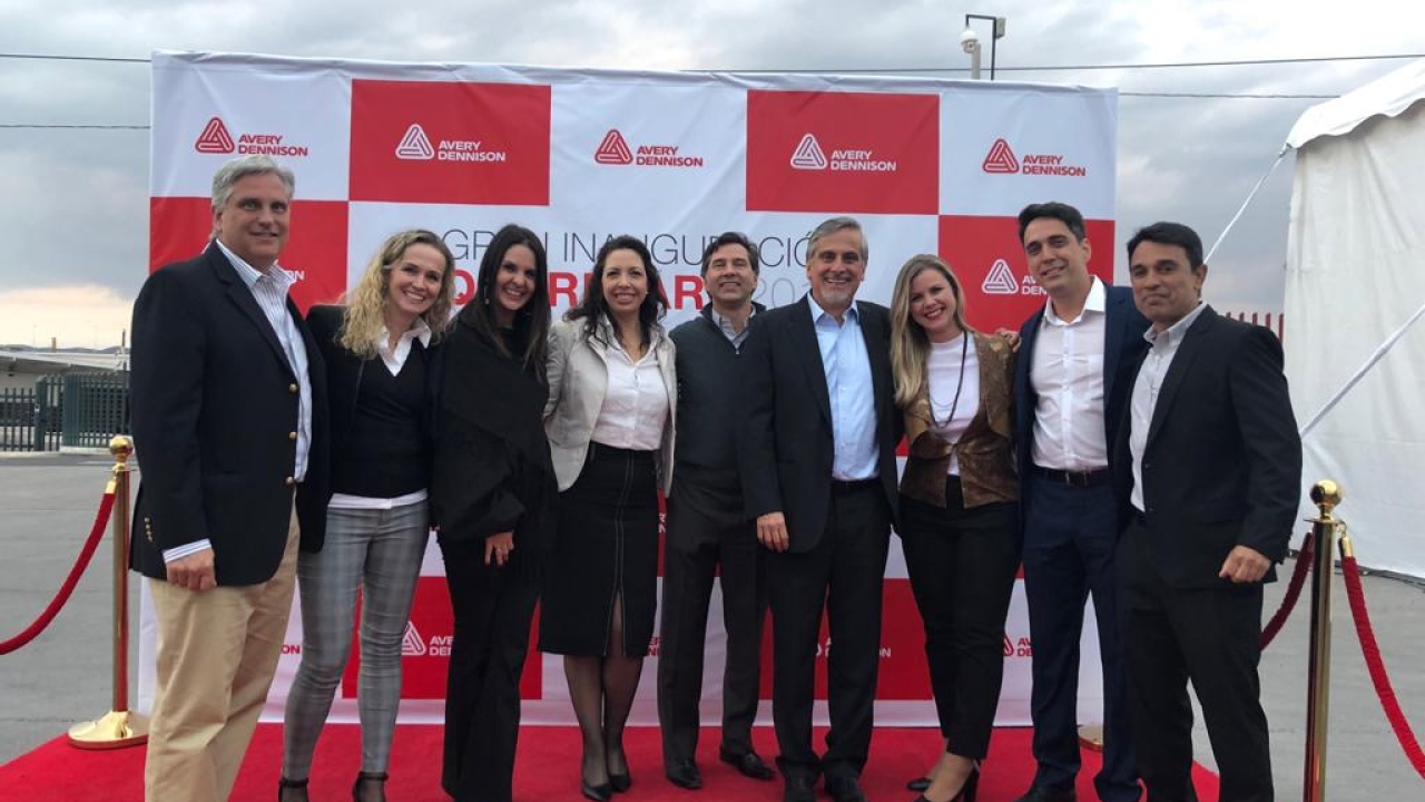 Avery Dennison inaugurates new laminator in Mexico