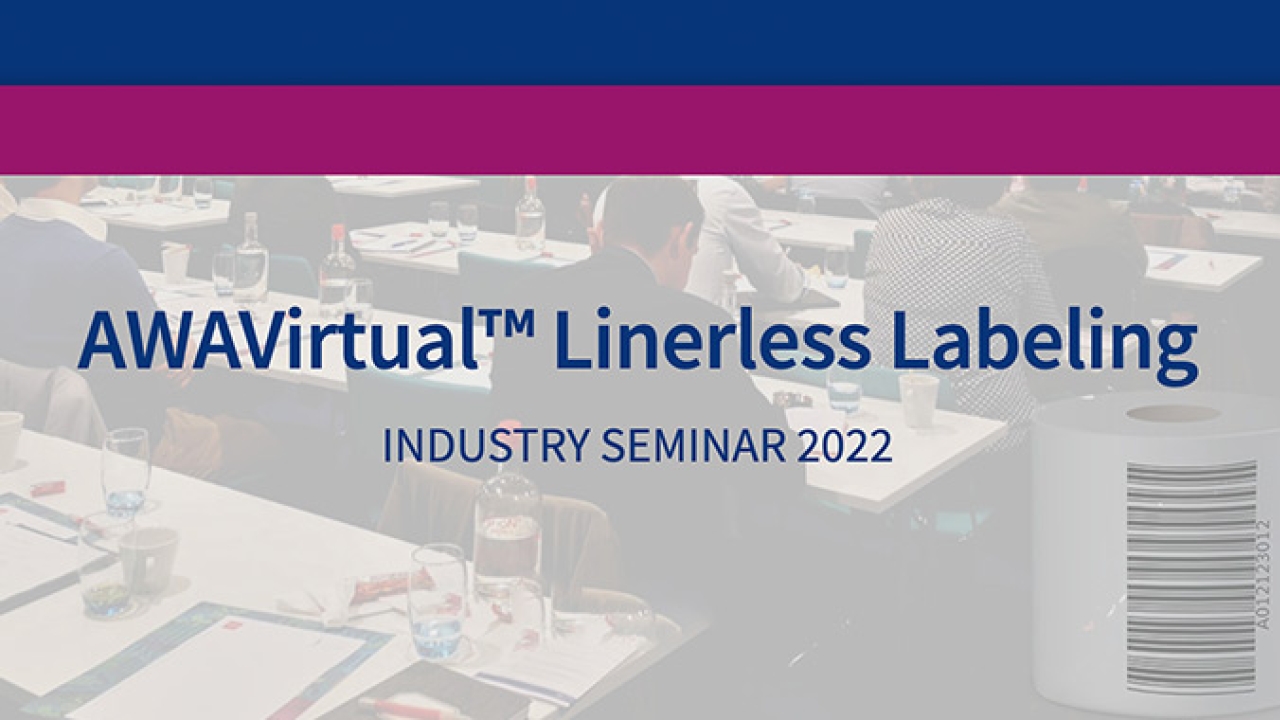 AWA Alexander Watson Associates has confirmed the fourth edition of its AWAVirtual Linerless Labeling Seminar on April 25
