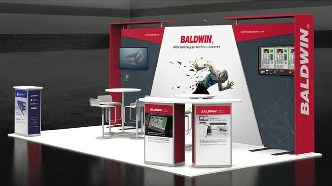 Baldwin to showcase data-connected UV, LED, corona, color and inspection technology at Label Congress 2021