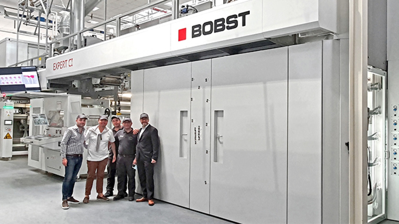 Italian flexible packaging converter Nuova Erreplast has installed a 10-color Bobst Expert CI flexo press Italian flexible packaging converter Nuova Erreplast has installed a 10-color Bobst Expert CI flexo press