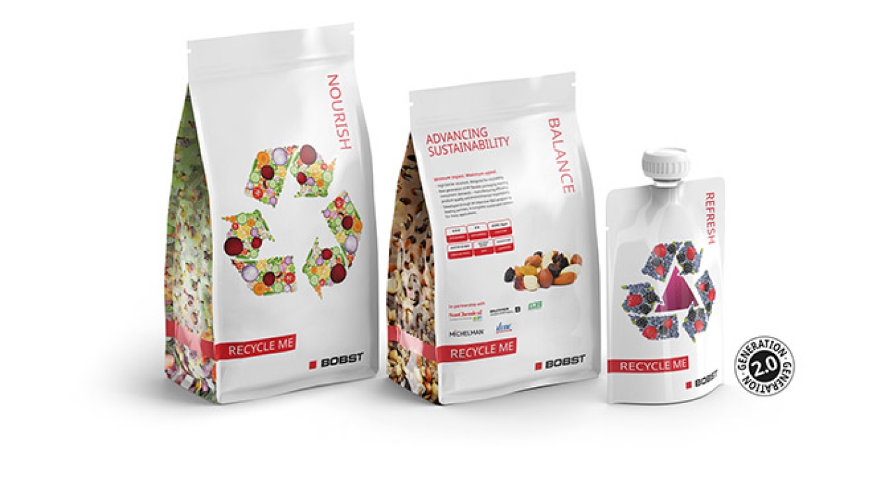 Bobst and its partners have released Generation 2.0 samples of high barrier flexible packaging 