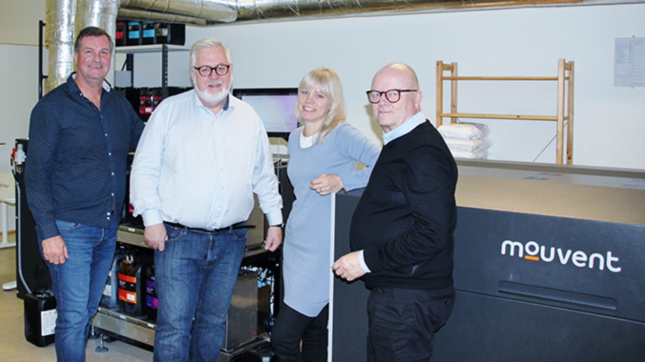 Nordisk Rörmärkning has invested in a Bobst Mouvent LB701-UV inkjet press for its factory in Älvängen