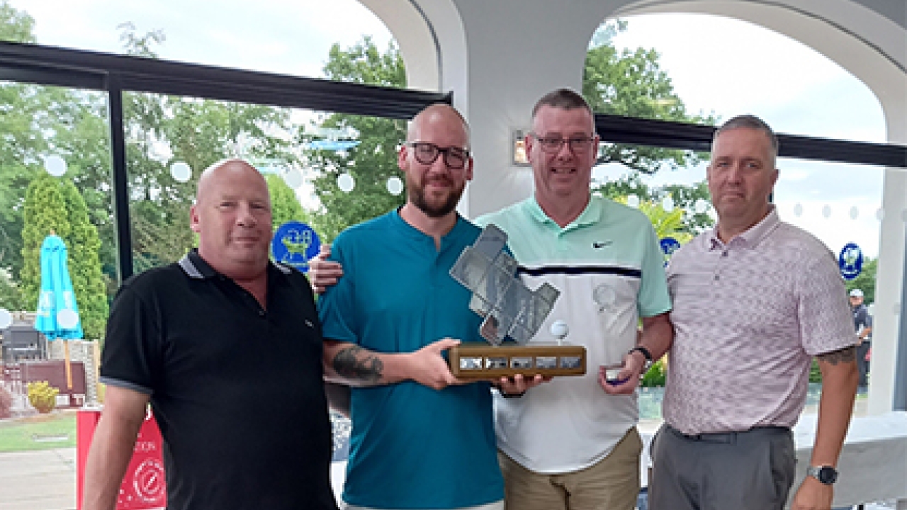 During Bobst golf day, £6,500 was raised during the annual charity hosted by Bobst UK & Ireland for the Defence Medical Rehabilitation Centre (DMRC) Benevolent Fund.