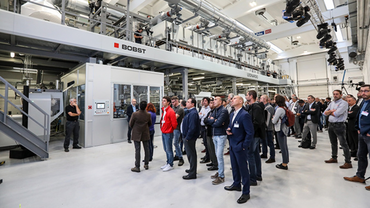 Bobst opens coating center in Italy