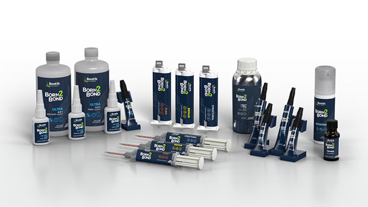 Bostik launches Born2Bond range of engineering adhesives featuring odorless, ‘by-the-dot’, low-blooming bonding technology