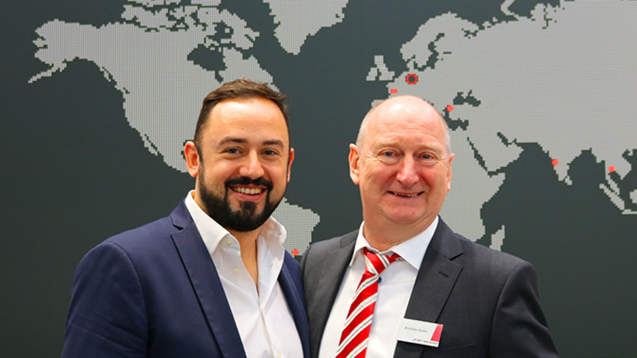 L-R: Leandro Giovannoni, general manager at SeeOne; Kristian Jünke, managing director at BST eltromat