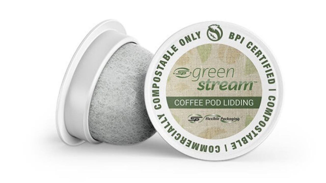 C-P Flexible Packaging has launched BPI (Biodegradable Products Institute) certified compostable coffee pod lidding film