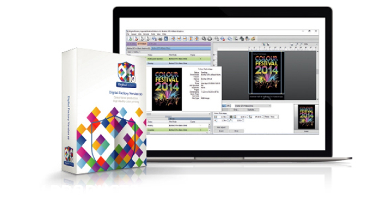 Digital Factory RIP is the newest version of the workflow software showcased at Labelexpo