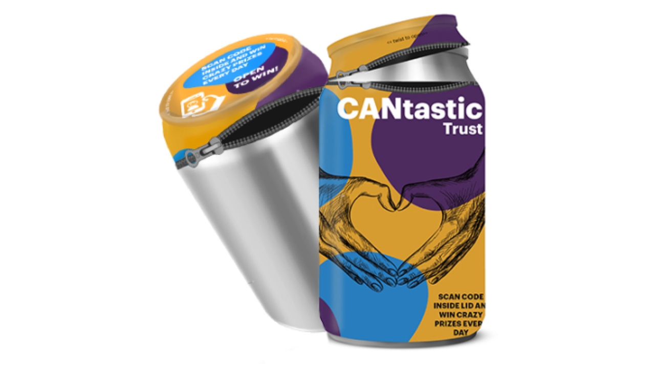 CANtastic combines an aluminum can and shrink sleeve 