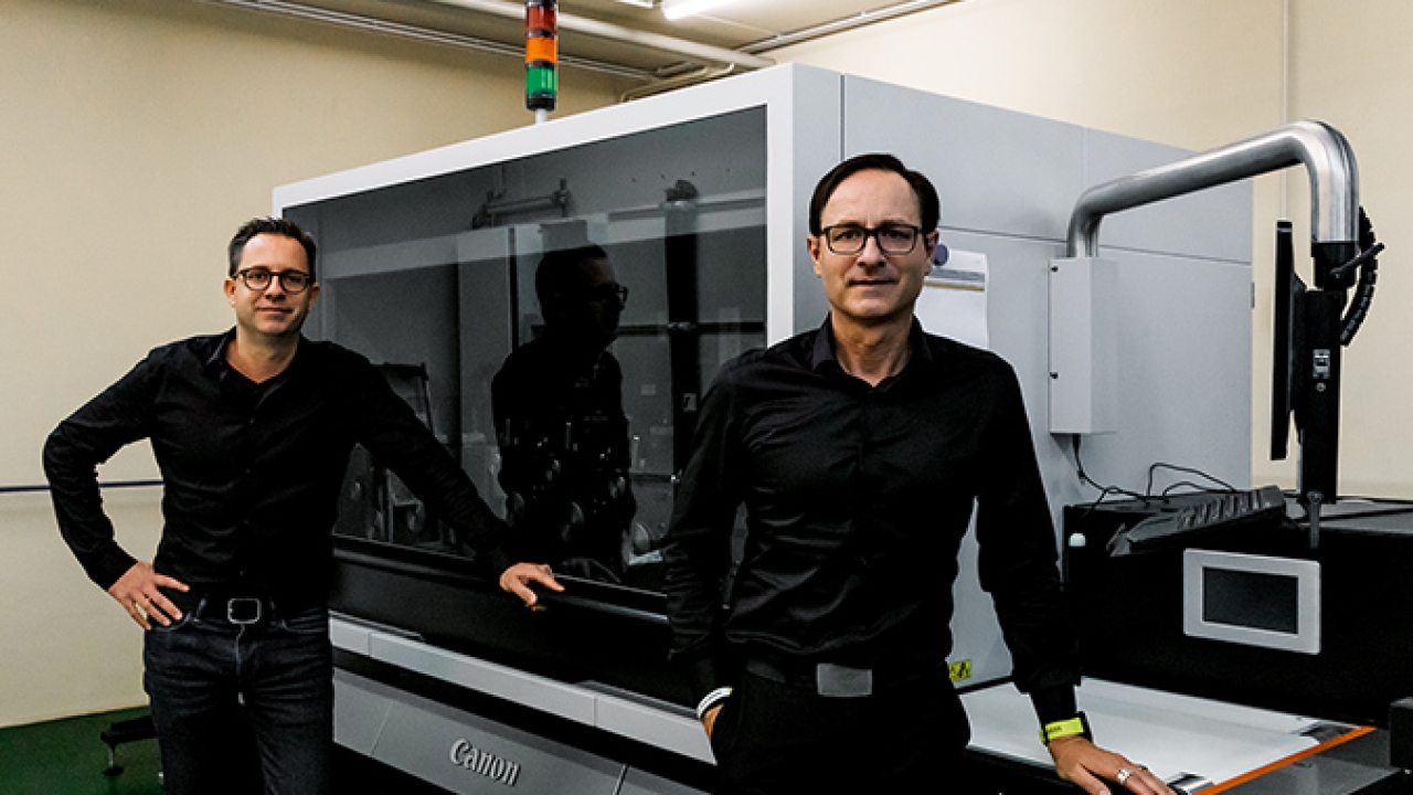 Oschatz Visuelle Medien has installed the first Canon LabelStream 4000 series UV inkjet digital label press in the country to broaden its application offering Oschatz Visuelle Medien has installed the first Canon LabelStream 4000 series UV inkjet digital label press in the country to broaden its application offering
