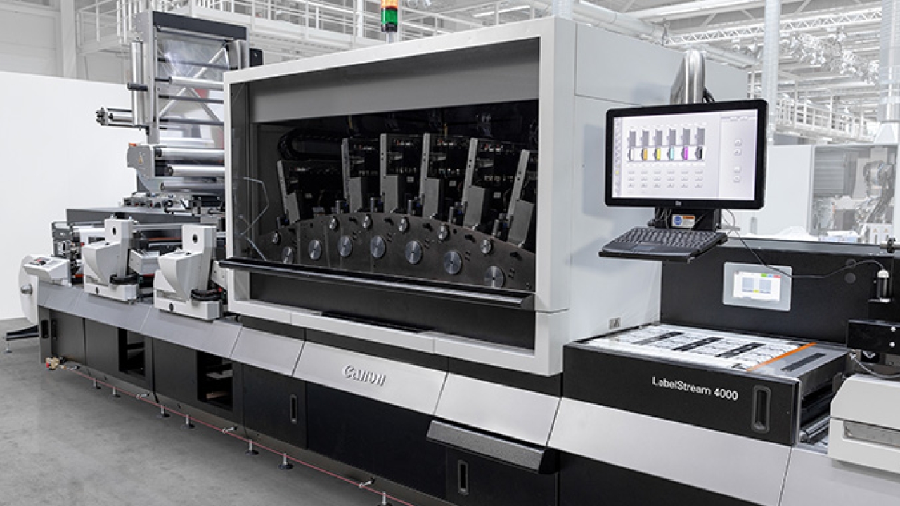 Canon Production Printing has signed an agreement with Rodden Graphics to promote and distribute its LabelStream 4000 series UV inkjet press from the beginning of May 2021