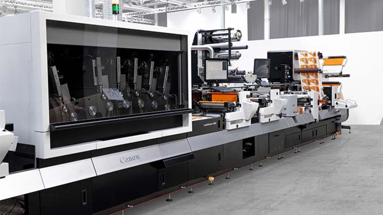 Etica`s has installed the first LabelStream 4000 series digital label press in Italy 