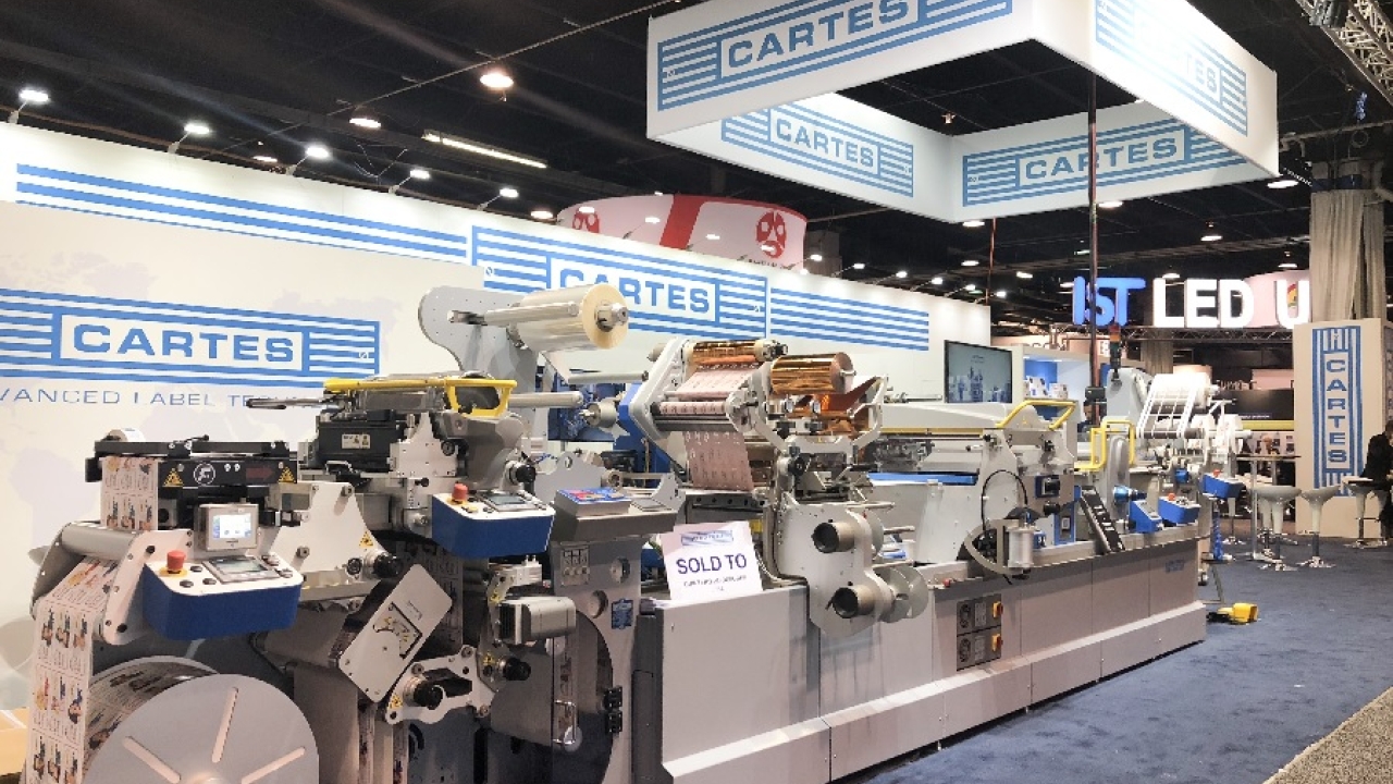 Chilean converter orders Cartes finishing system at Labelexpo