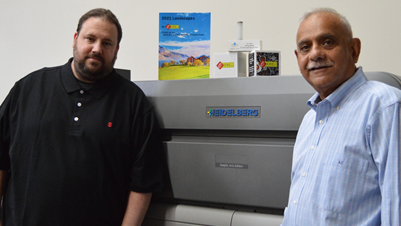 CEC Print Solutions has installed a new Versafire EP from Heidelberg to expand its production capacity into the packaging and label segments