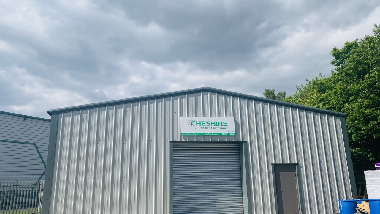 Cheshire Anilox Technology has opened a new 11,000sq ft facility in Manchester in order to boost its production capacity
