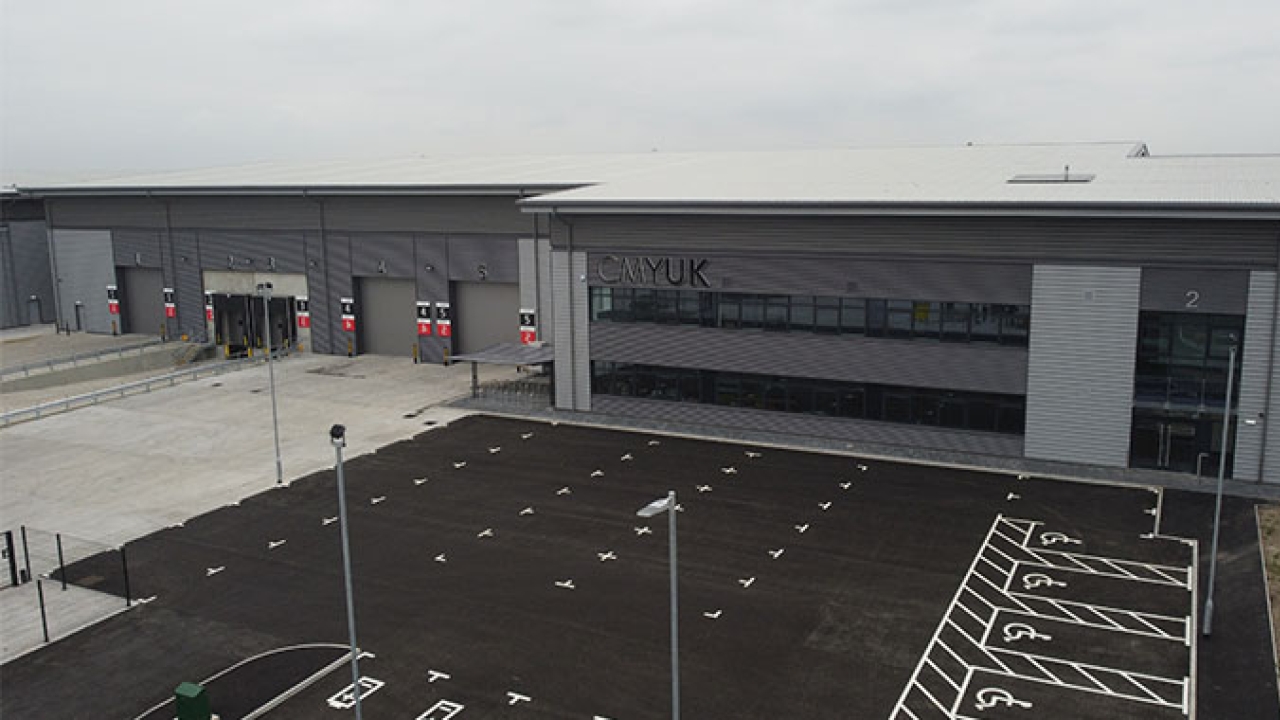 CMYUK has opened a major national logistics distribution hub situated at Bloxwich, Walsall, UK CMYUK has opened a major national logistics distribution hub situated at Bloxwich, Walsall, UK