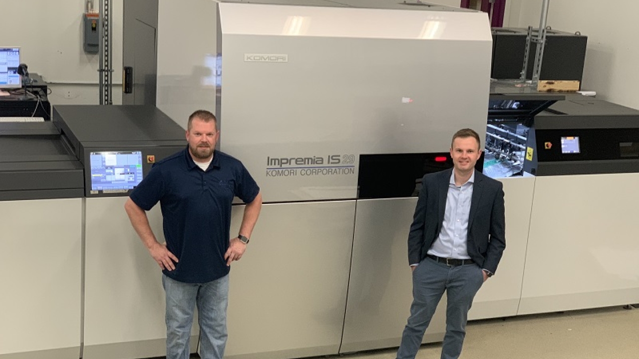 Color Ink has purchased a Komori Impremia IS29 inkjet press