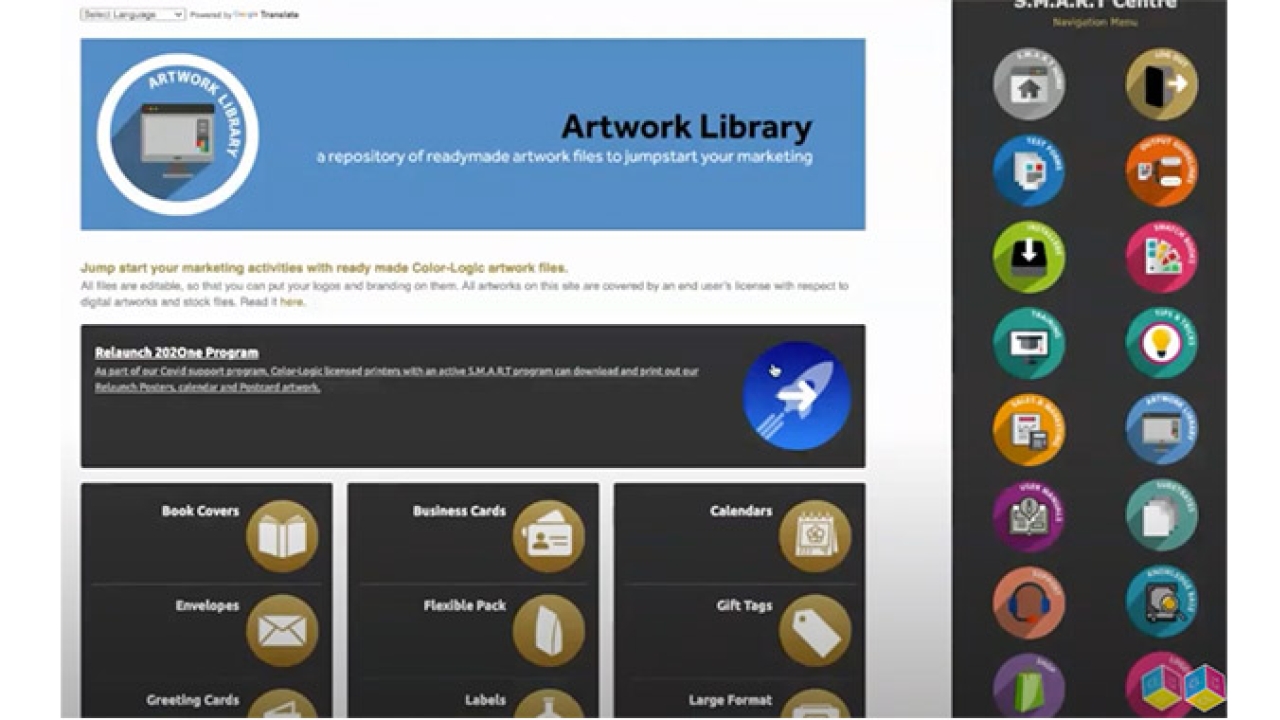 Color-Logic has given its licensed printers access to the SMART Centre 