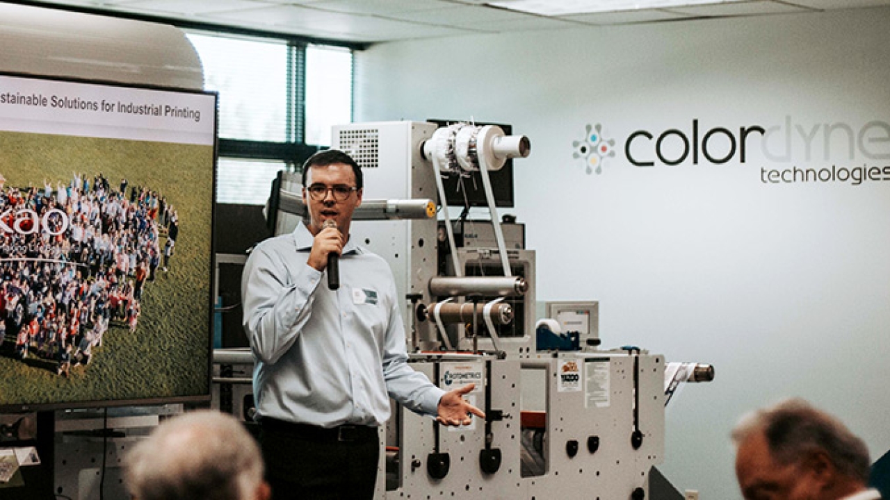 Colordyne Technologies has welcomed visitors to its new Inkjet Innovation Center at the corporate headquarters in Brookfield, WI