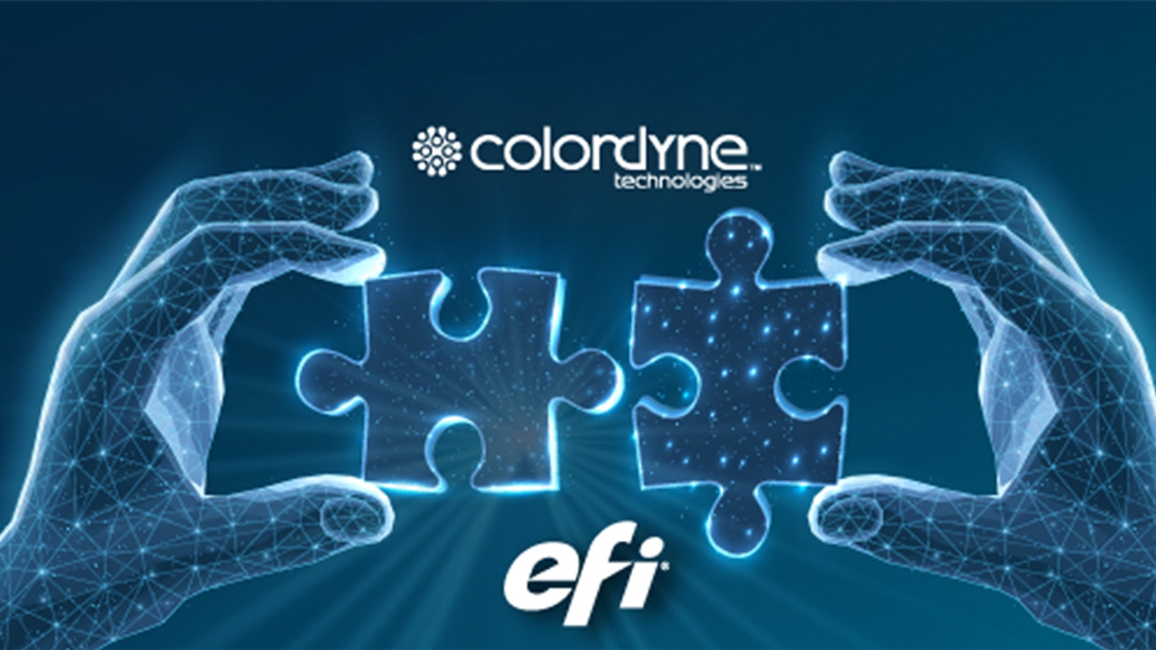 Colordyne Technologies has partnered with Fiery to become one of the first manufacturers in the world to deliver UV-LED and water-based inkjet technologies featuring high-end prep and processing workflow capabilities of the Fiery Impress digital front end (DFE).