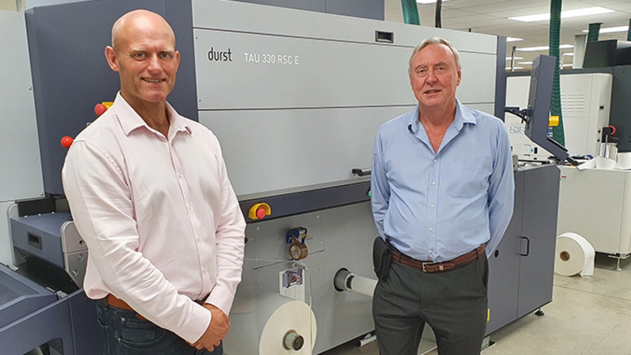 Colorscan Imaging Products has invested in a Tau 330 RSC E UV inkjet single pass press and software from Durst Colorscan Imaging Products has invested in a Tau 330 RSC E UV inkjet single pass press and software from Durst