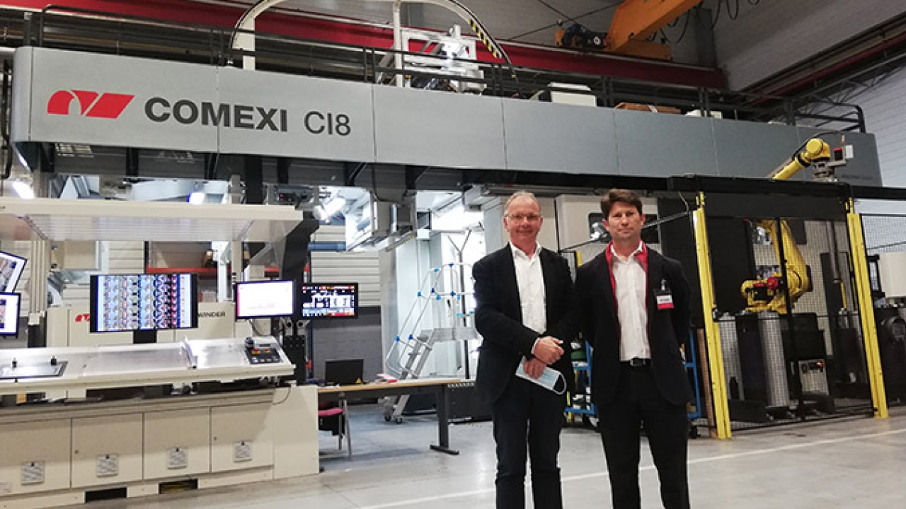 Jiménez Godoy has invested in a Comexi Offset CI8 press to increase its production volume and attract new clients Jiménez Godoy has invested in a Comexi Offset CI8 press to increase its production volume and attract new clients