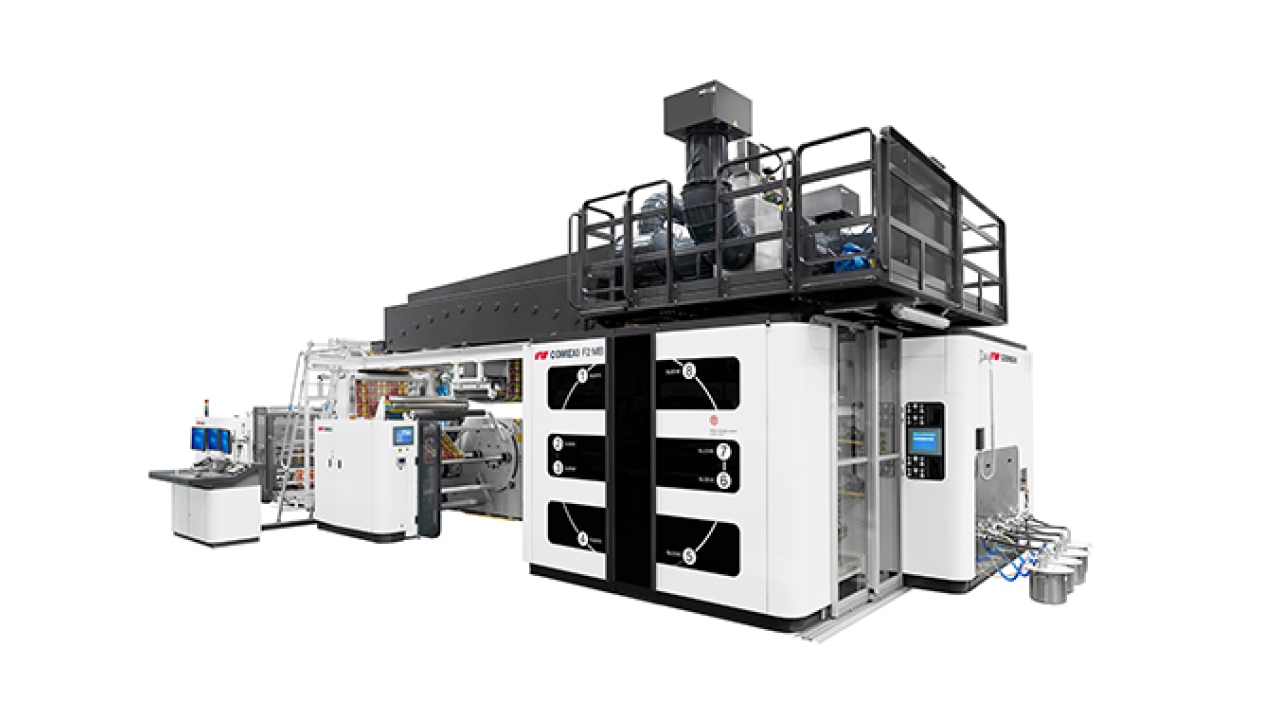 UnionPlast has acquired an entire Comexi production line, including an F2 MB flexo press, an SL3 laminator, and a Compack 2 slitter 