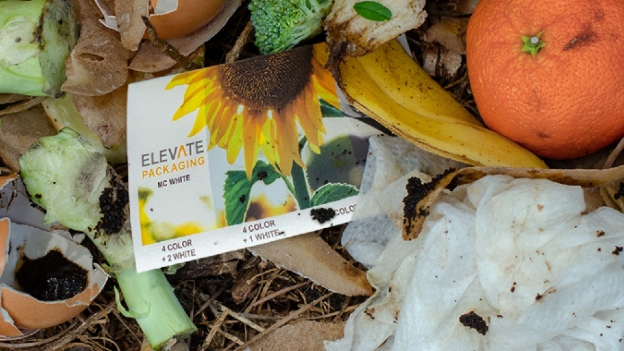 Elevate Packaging announces first BPI certified compostable adhesive label