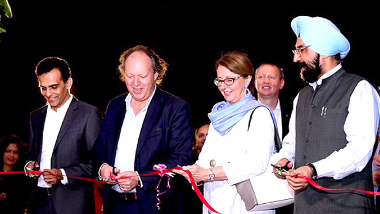 L-R: Pranav Parikh, director at Constantia Parikh; Alexander Baumgartner, CEO of Constantia Flexibles; Brigitte Öppinger-Walchshofer, Austrian ambassador to India; RS Sodhi, managing director Amul industries